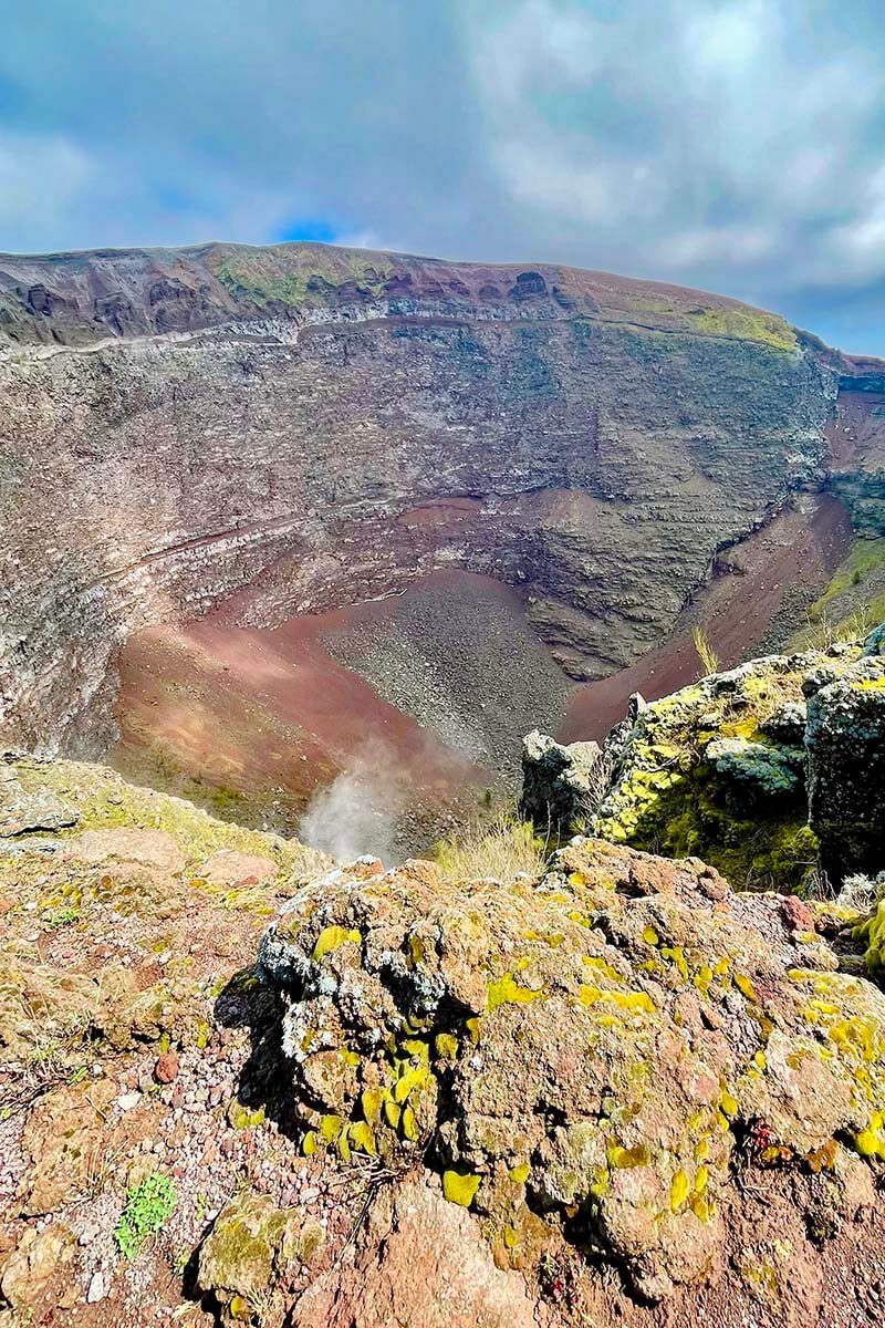 Mt Vesuvius Volcano - a must in any Naples itinerary
