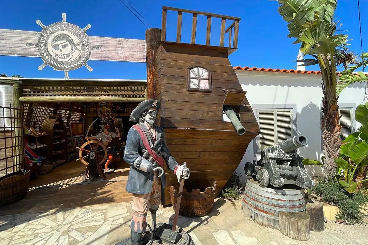 Pirate Shop in Sagres Portugal