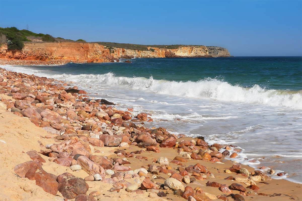 Praia do Martinhal beach in Sagres Portugal