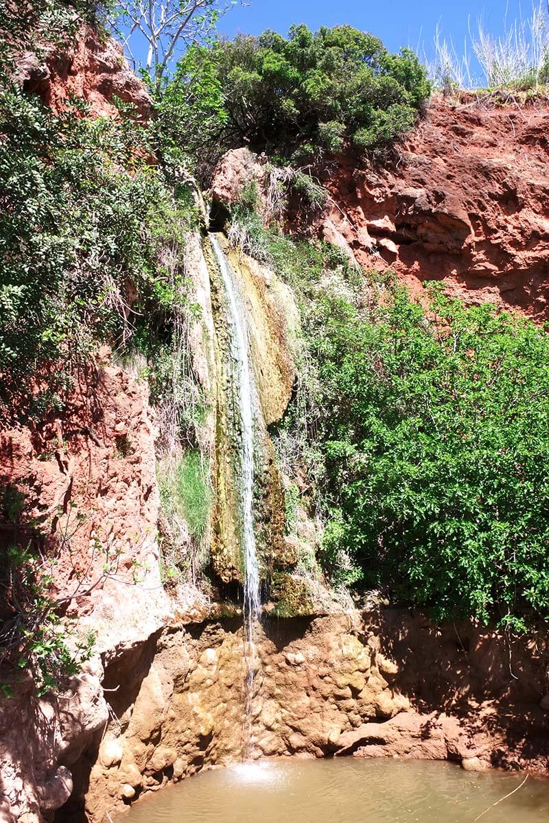 Queda do Vigario waterfall in Alte Algarve