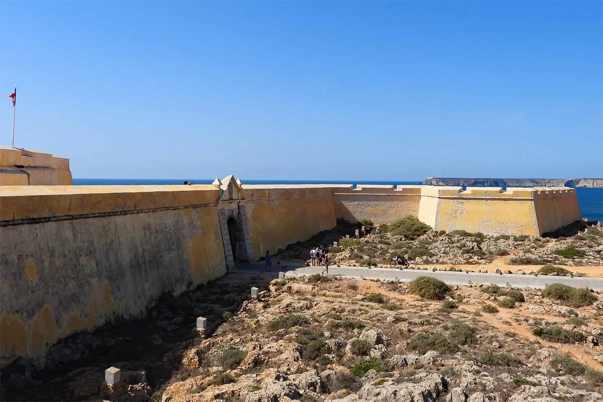 Sagres Fortress in Portugal (Fortaleza de Sagres)