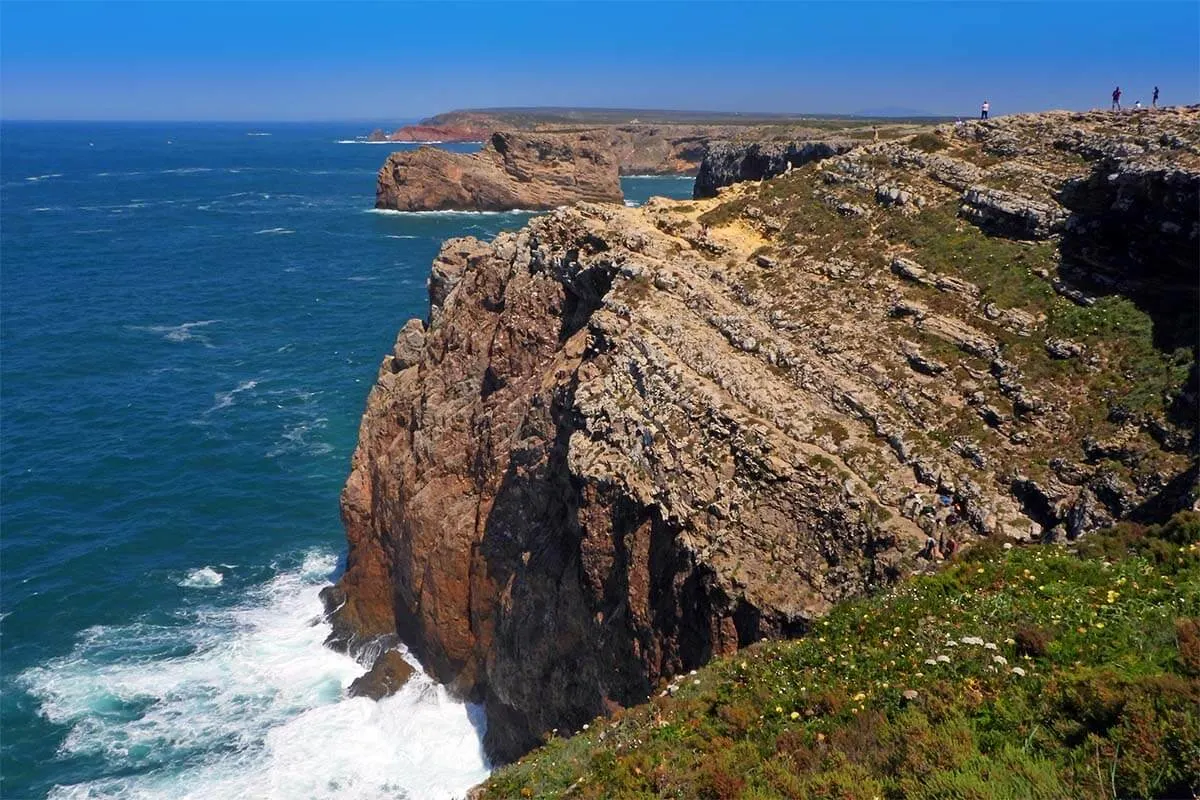 Sagres coastline at Cape St Vincent