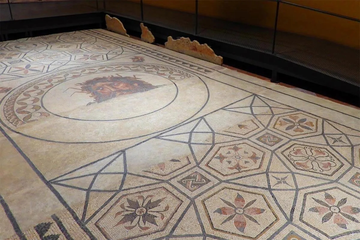 The Mosaic of Oceanus at Faro Municipal Museum