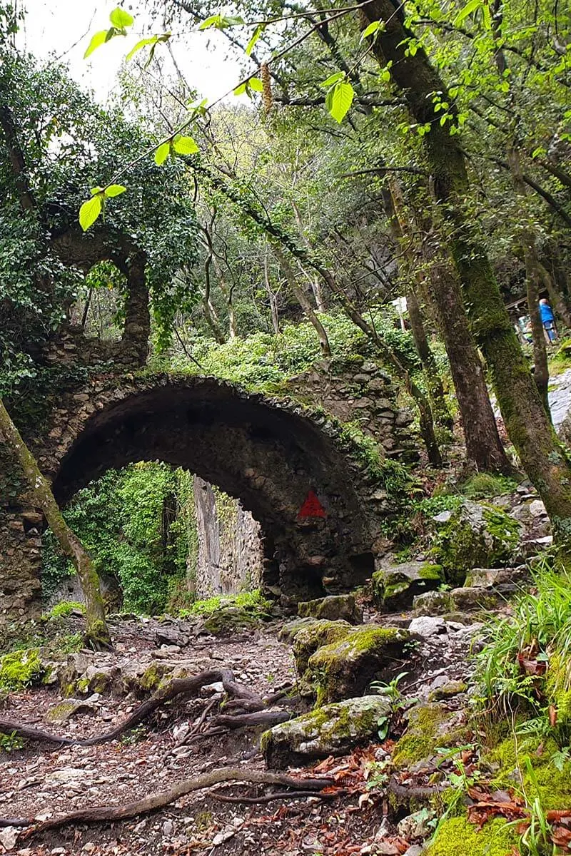 Valle delle Ferriere hike on Amalfi Coast Italy