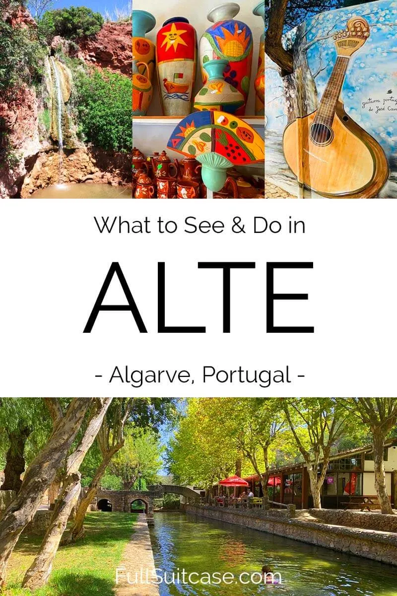 What to see and do in Alte Portugal
