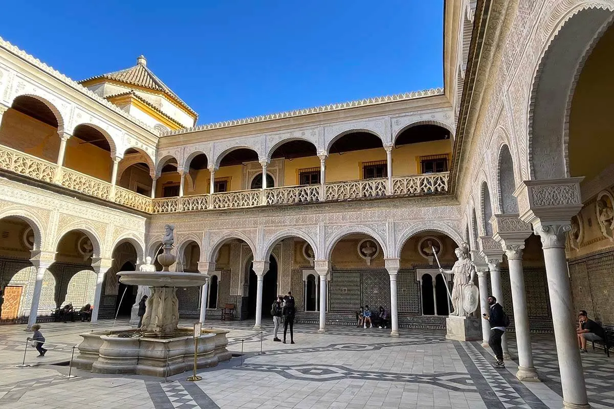 Casa de Pilatos in Seville Spain