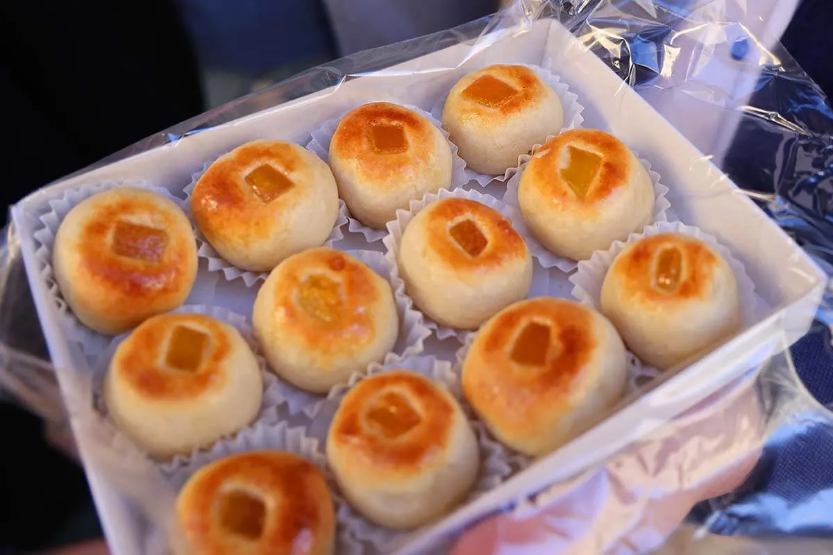 Naranjitos Sevillanos - traditional sweets made by nuns in a monastery in Seville Spain