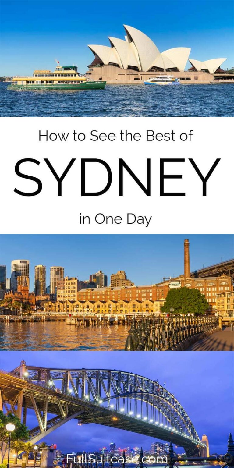 One Day in Sydney: First-Timer's Itinerary (+ Walking Map & Tips)