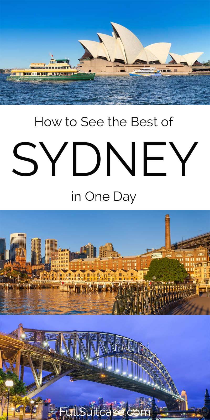 One day in Sydney Australia