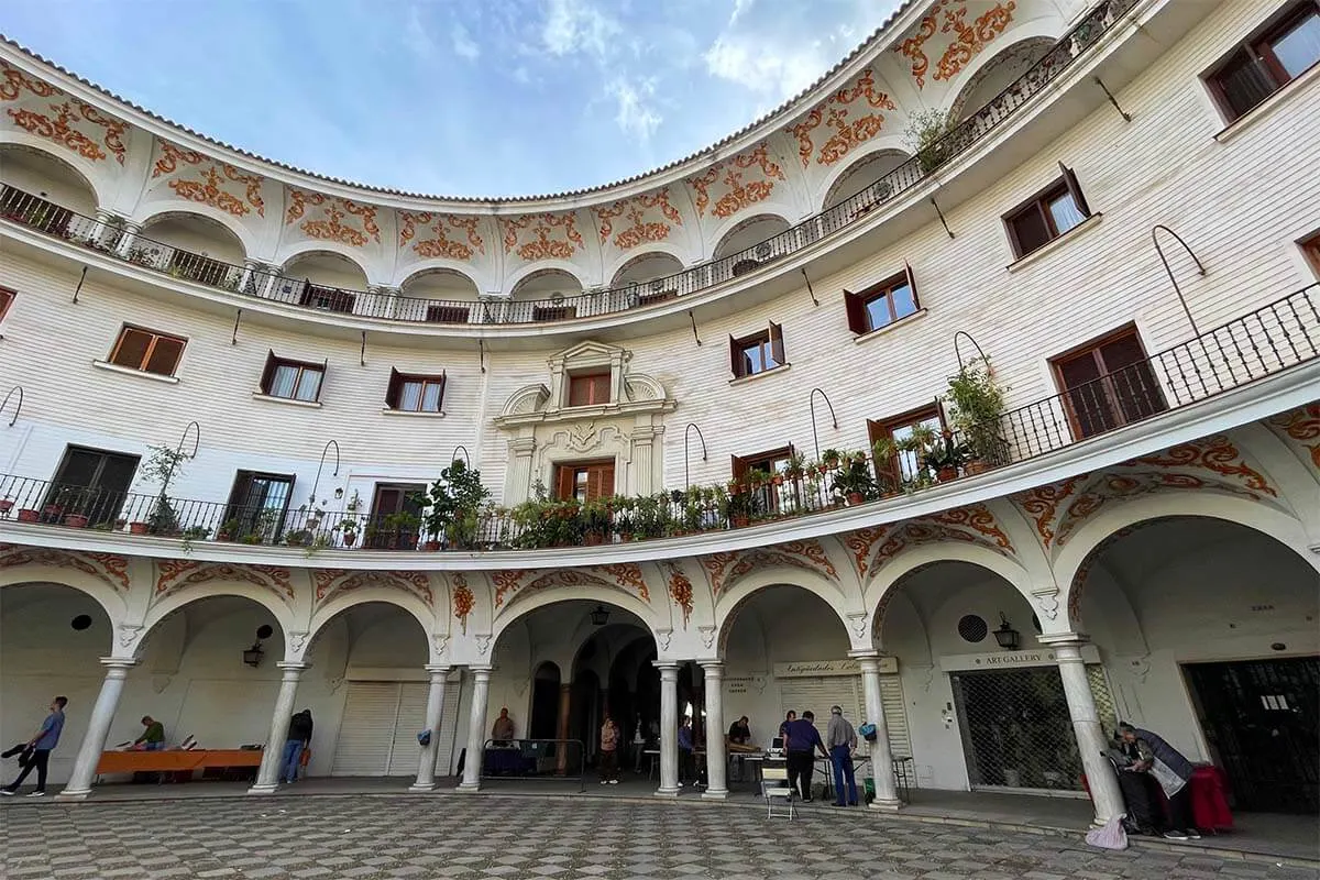 Plaza del Cabildo - a hidden gem in Seville old town