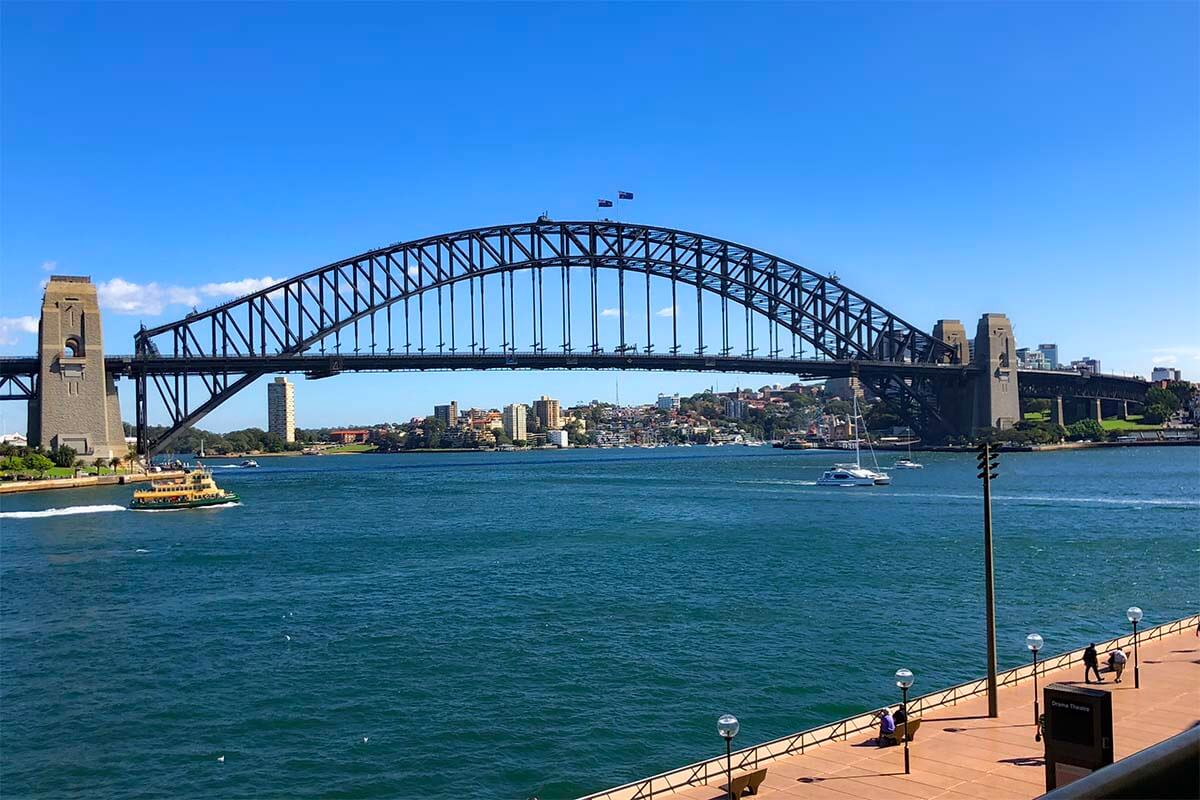 Sydney Harbour Bridge - one day in Sydney Australia