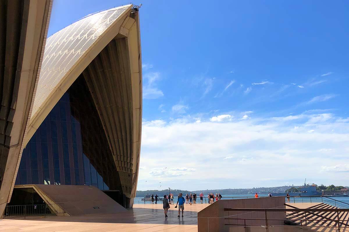 Sydney Opera House close-up