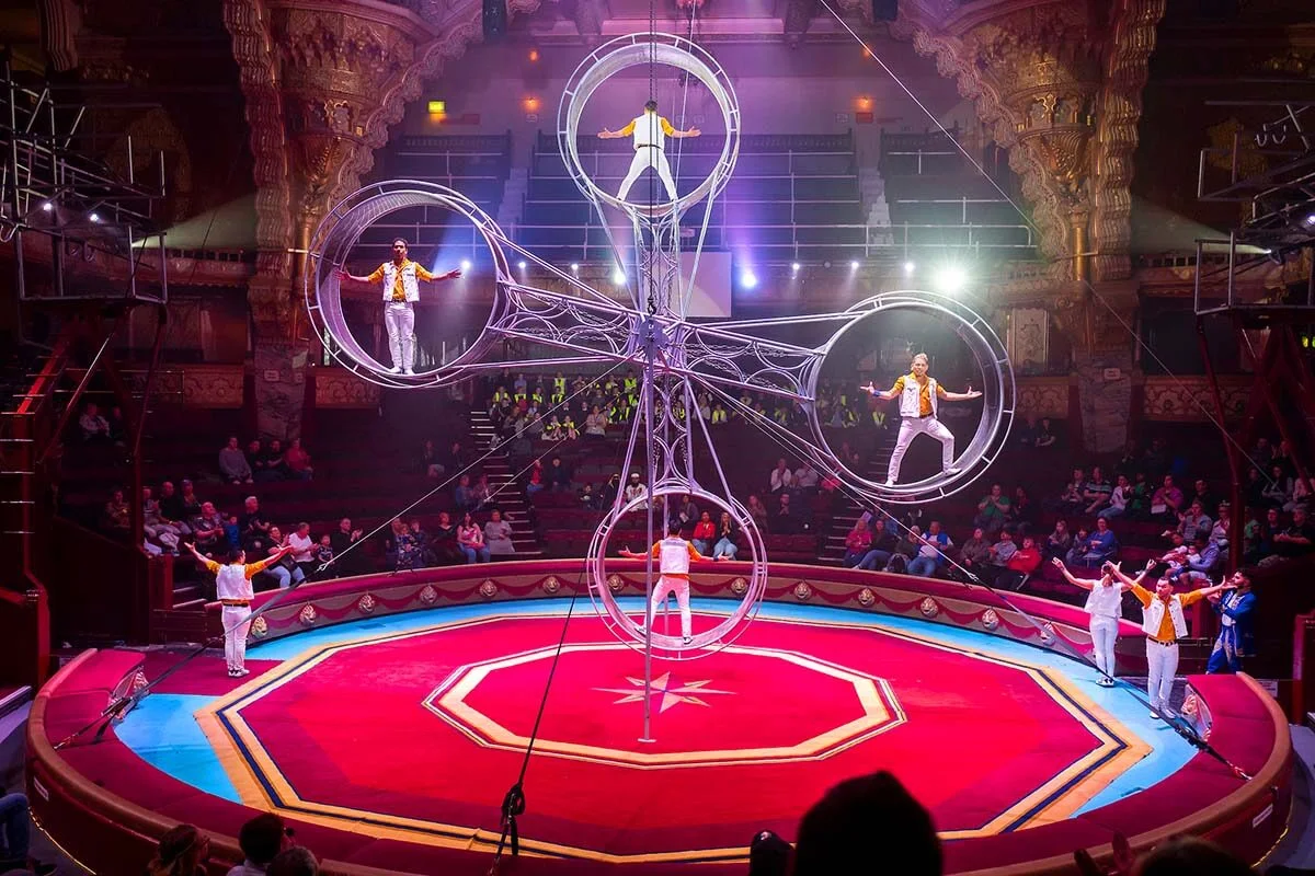 The Blackpool Tower Circus - one of the top attractions in Blackpool UK