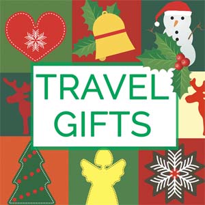 Travel inspired gifts for holidays