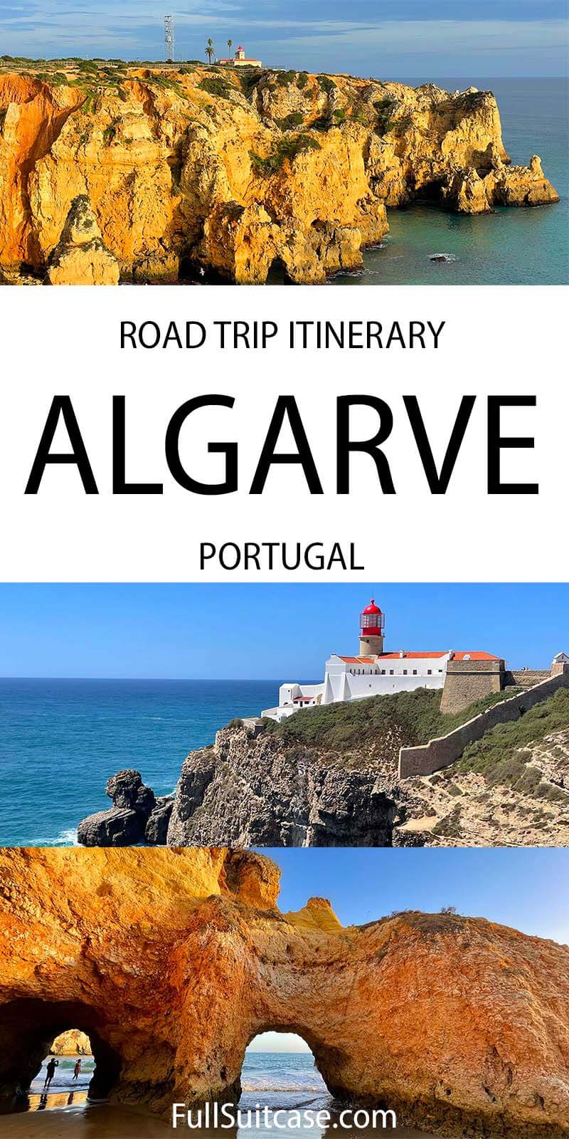 Algarve itinerary for 5 days road trip