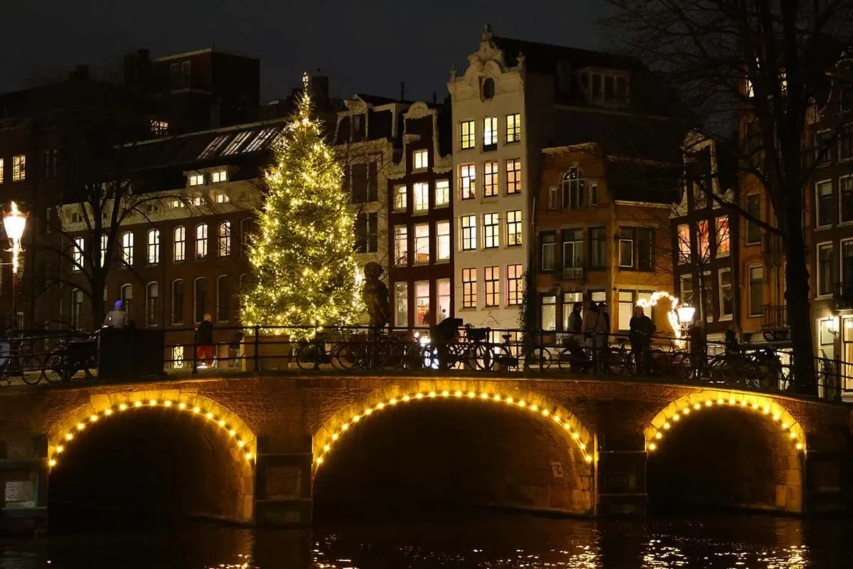 Amsterdam at Christmas time