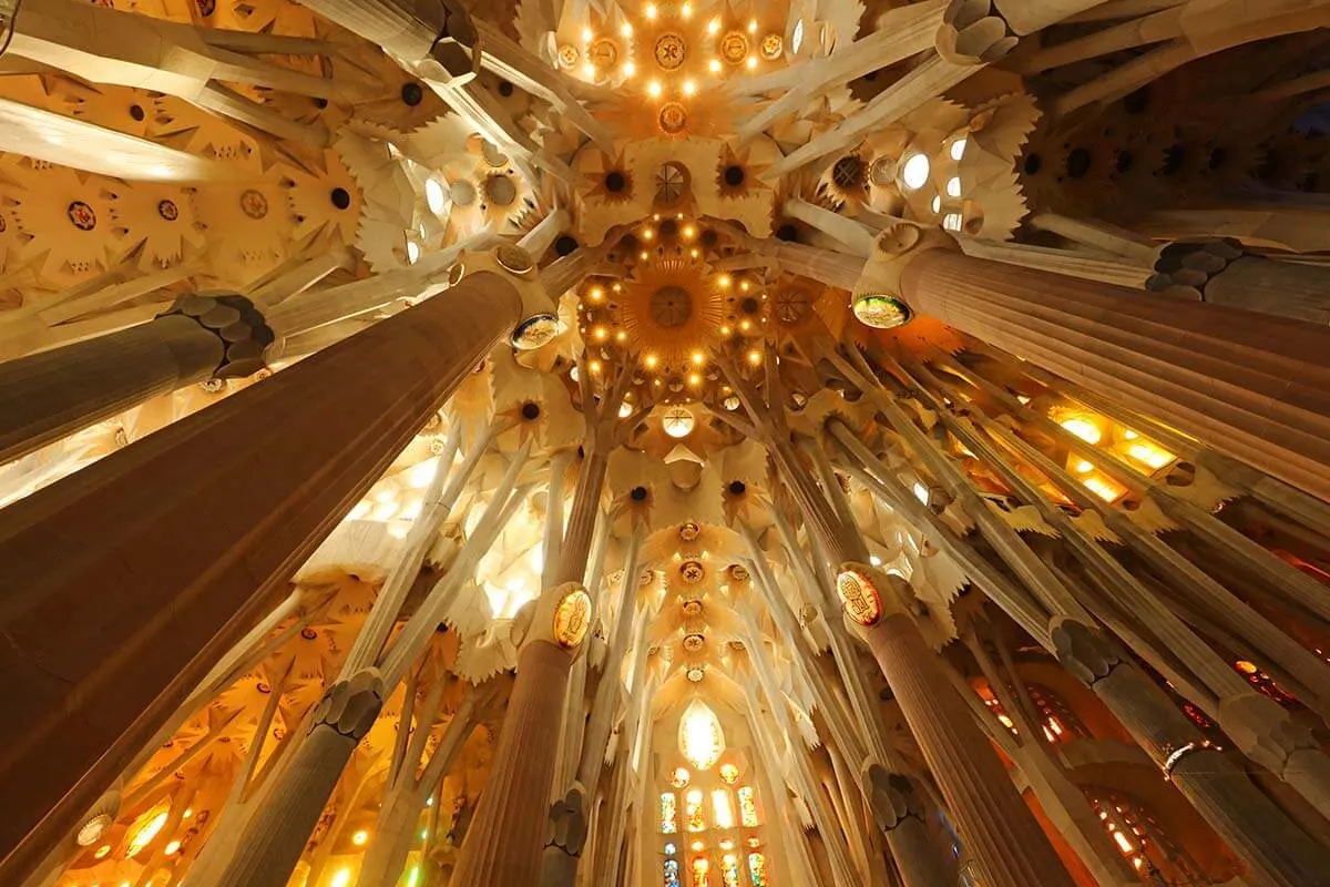 La Sagrada Familia in Barcelona - must see in Spain