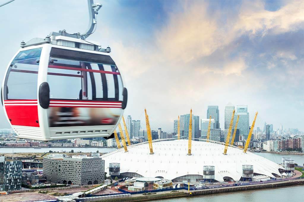 London Cable Car - best affordable London activities for families