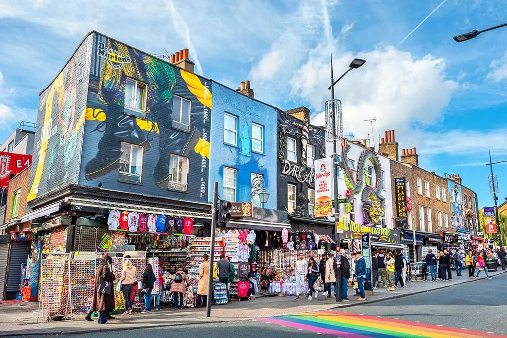 Quirky shops in Camden Town - top free things to do in London for families