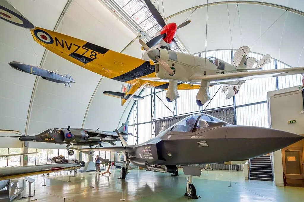 RAF Museum - free things to do in London for families
