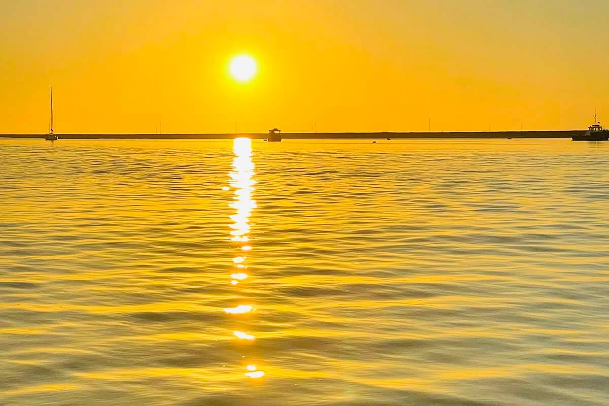 Ria Formosa sunset boat tour from Faro Algarve