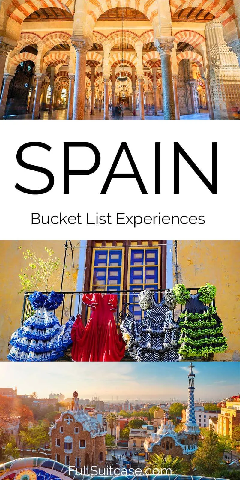 Spain bucket list experiences