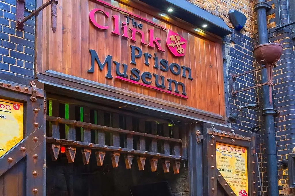 The Clink Prison Museum is one of the best cheap London attractions for families