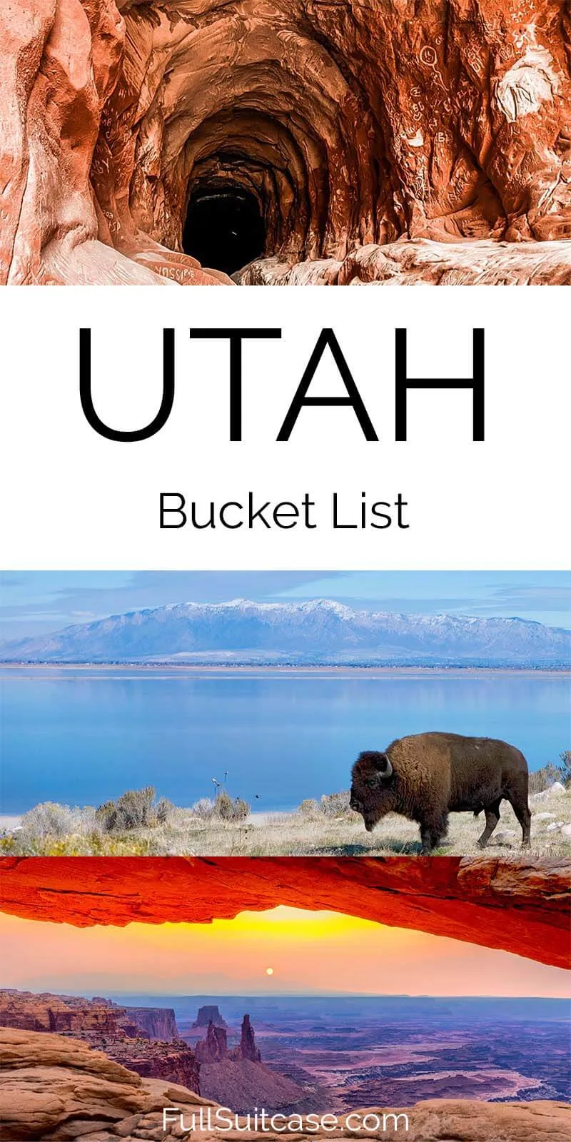 Top places to visit and bucket list experiences in Utah USA