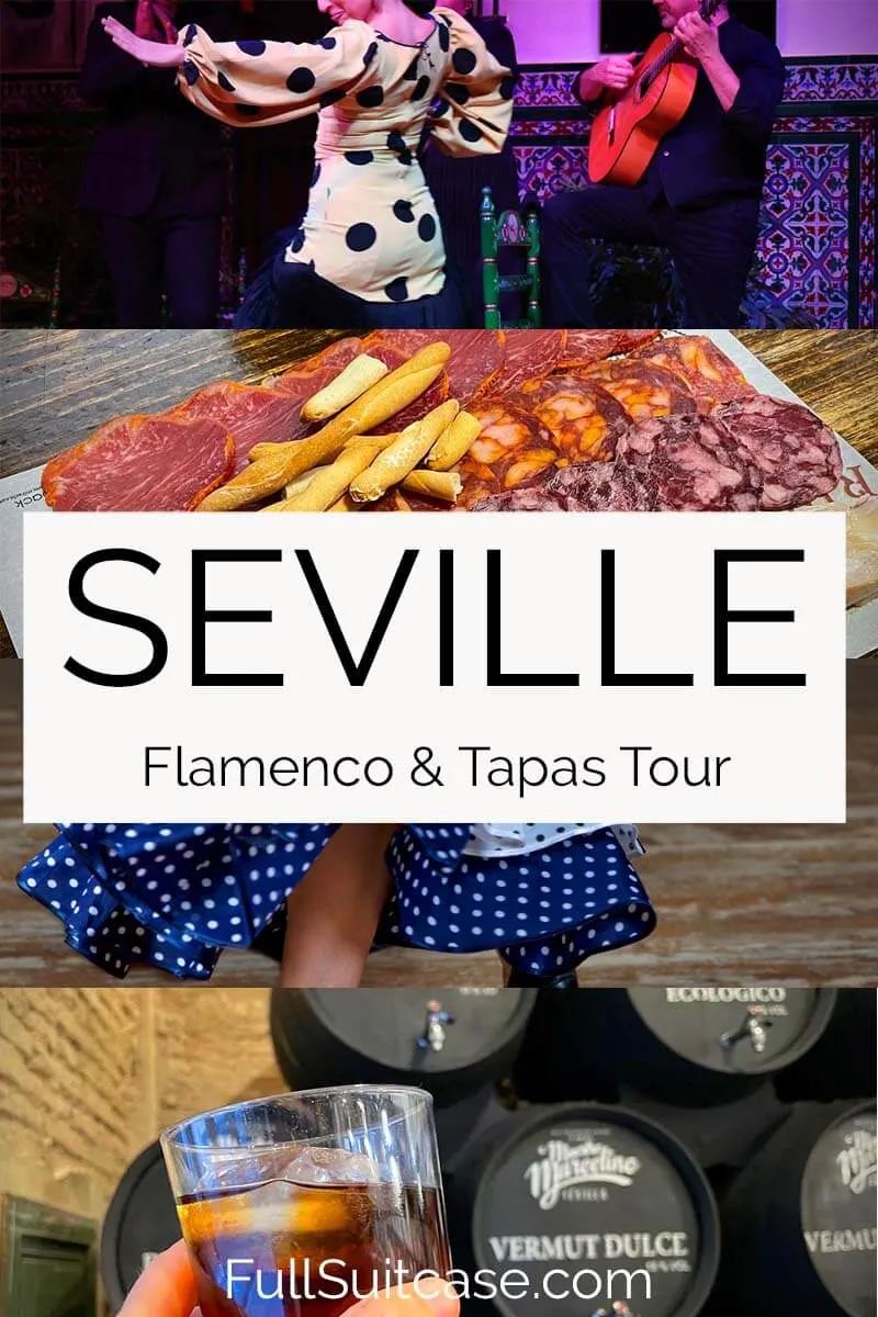 Traditional tapas and flamenco tour in Seville