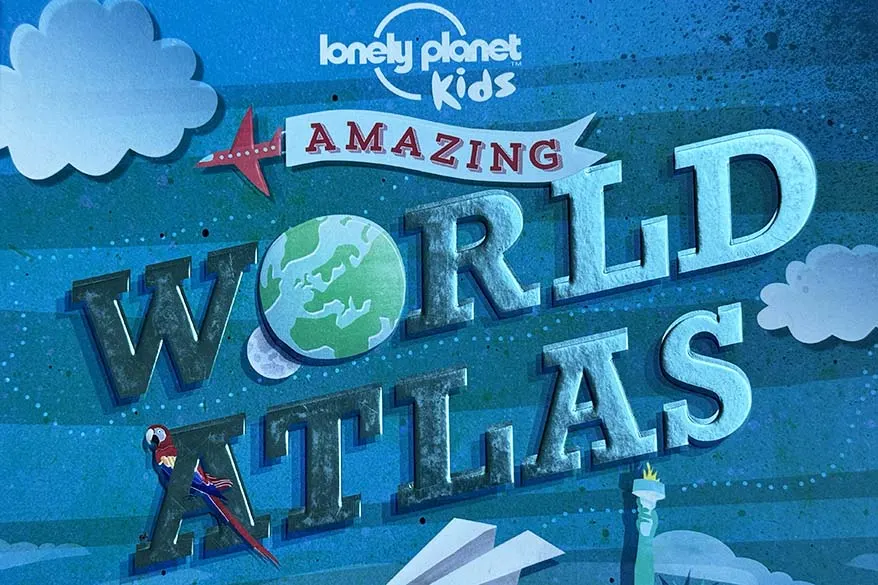 Kids World Atlas - perfect gift for traveling children