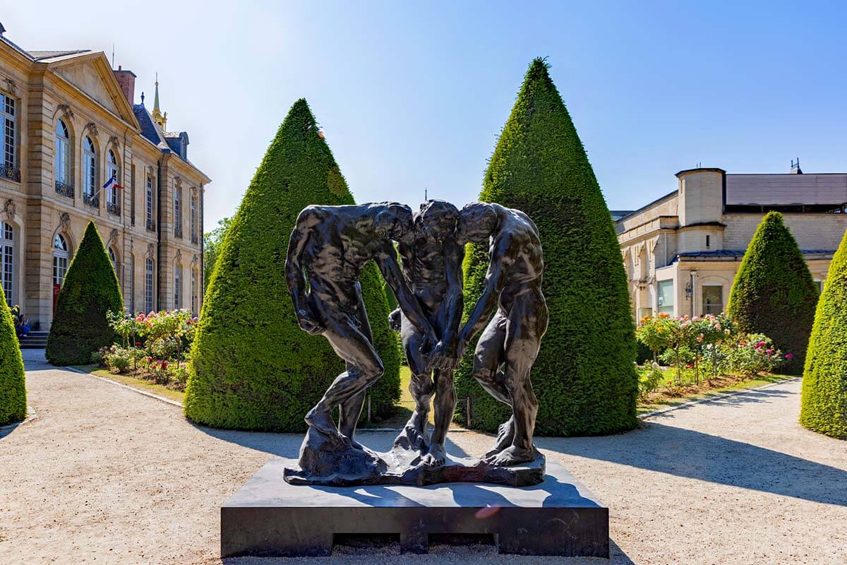 Rodin Museum Gardens - top museums in Paris France