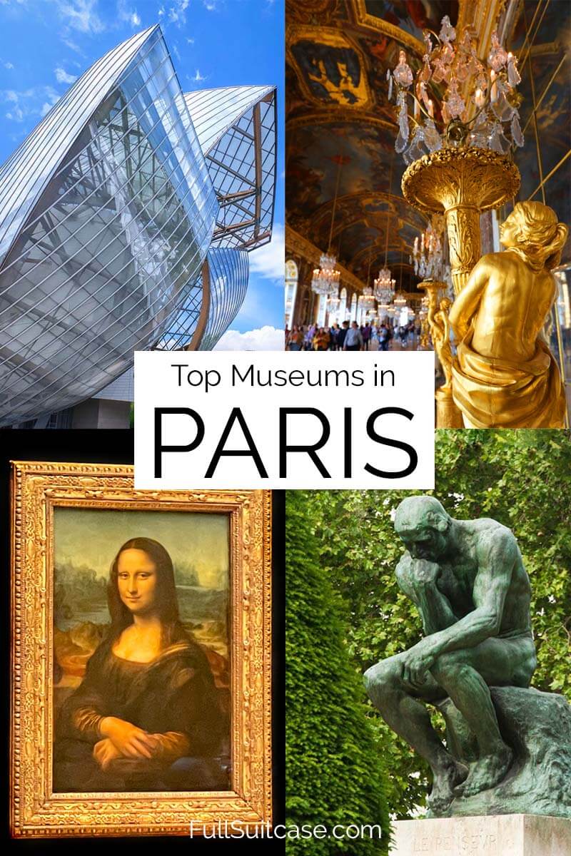 Top Paris museums to visit in France