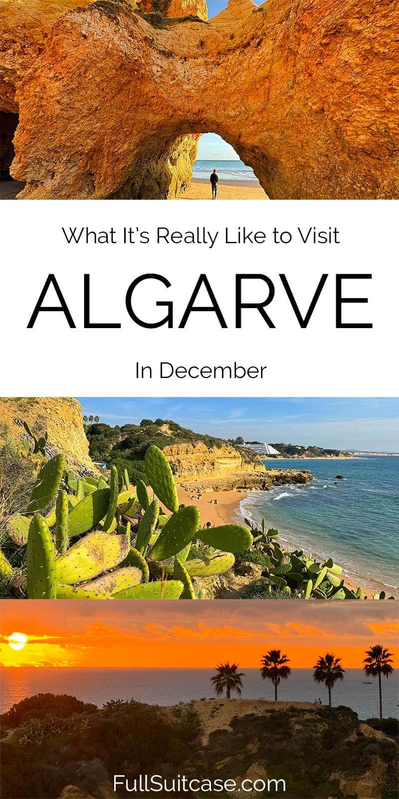 What it's really like to visit Algarve in Portugal in December