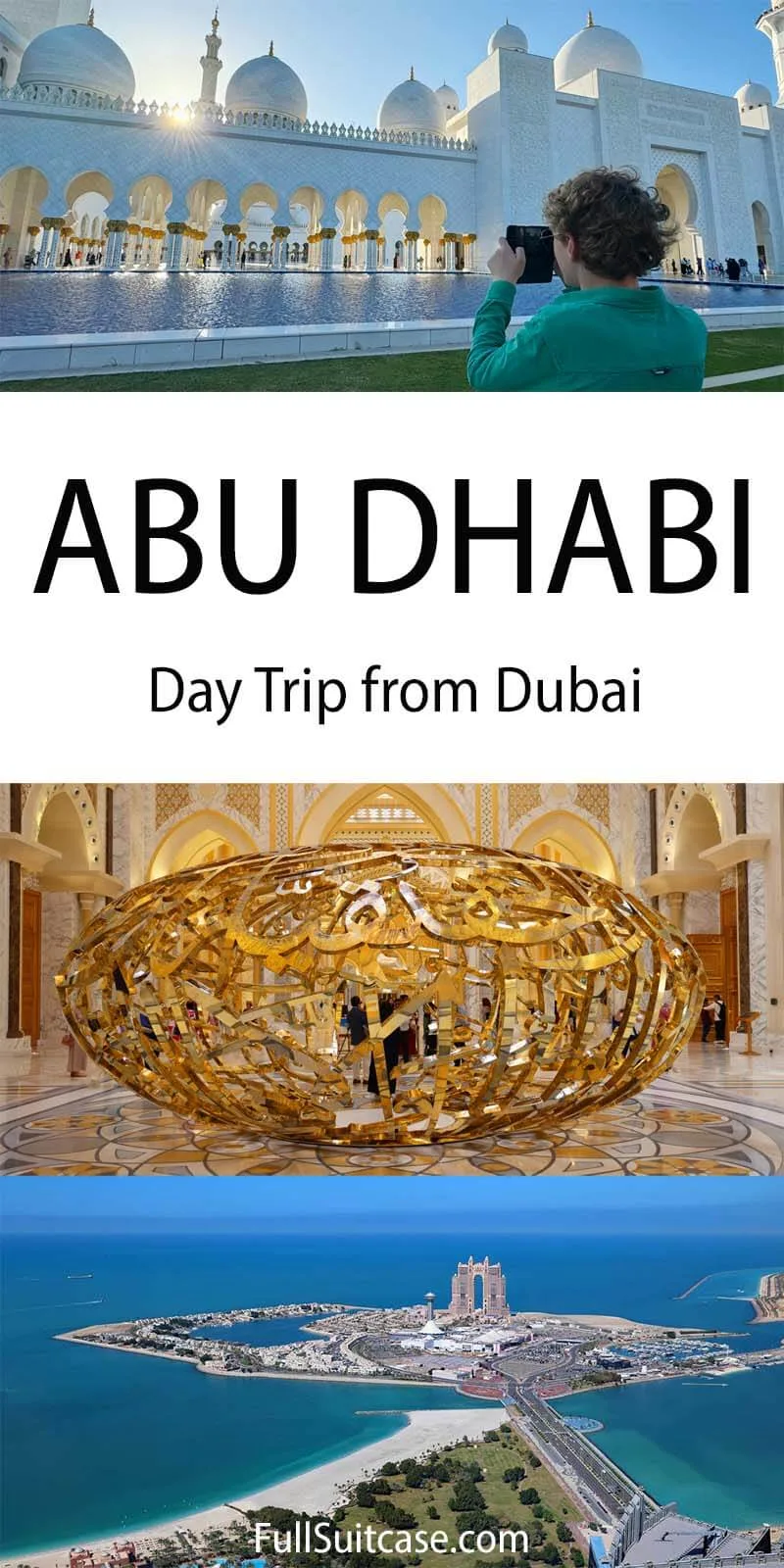 Abu Dhabi day trip from Dubai