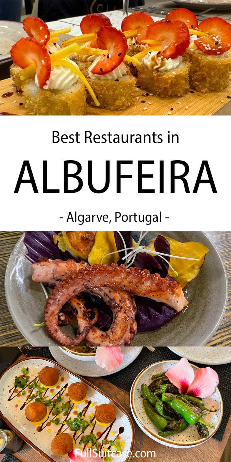 Best restaurants in Albufeira (Algarve Portugal)