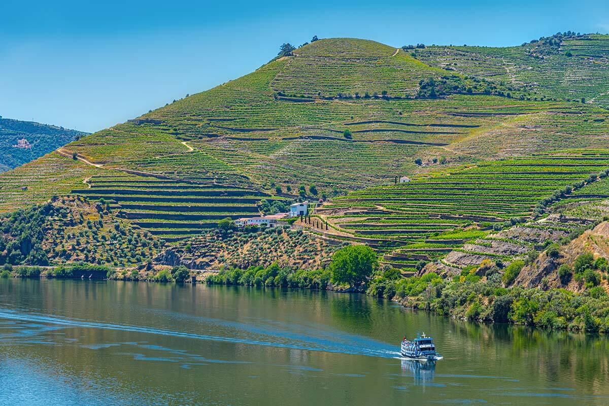 Douro Valley vineyards in northern Portugal