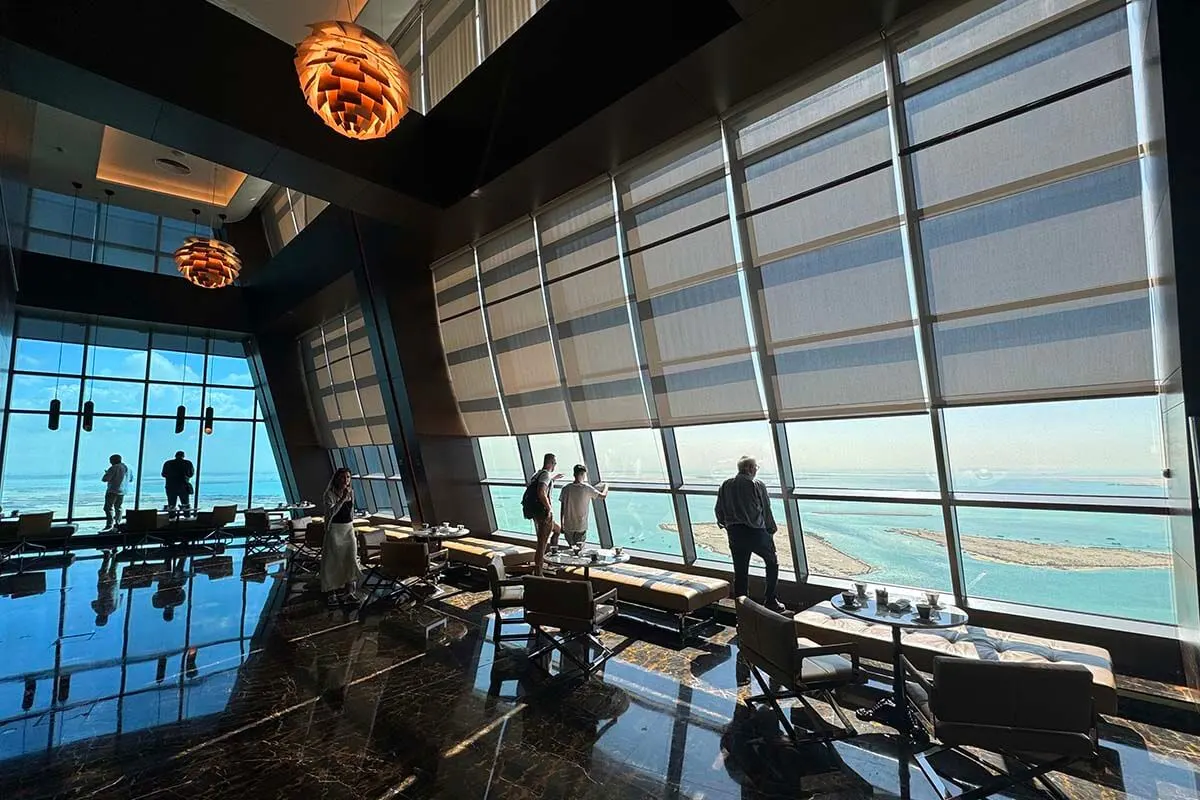 Observation Deck at Etihad Towers in Abu Dhabi