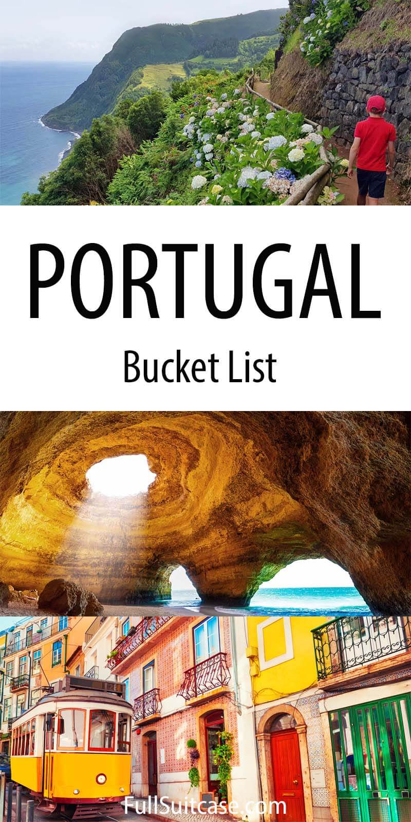 Portugal bucket list experiences and top things to do for first time visitors