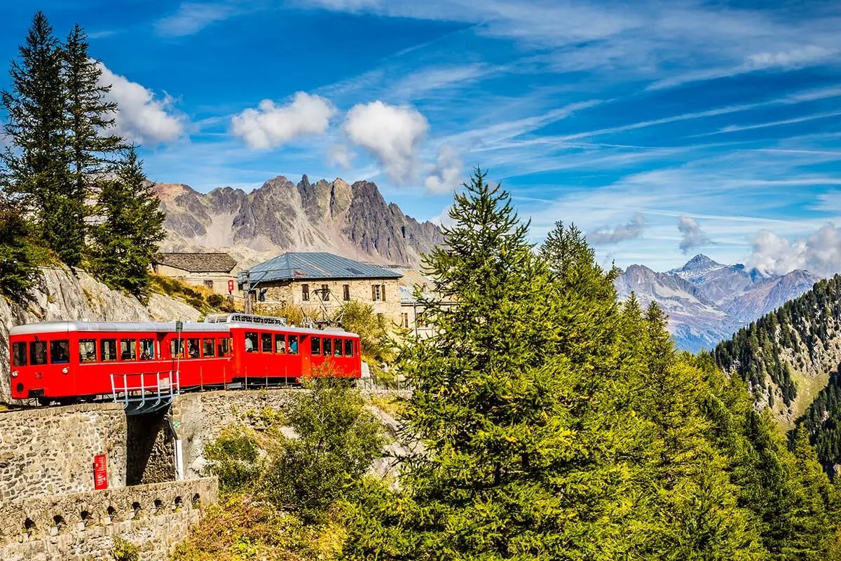 Chamonix Montenvers train - nice addition to any Switzerland trip itinerary