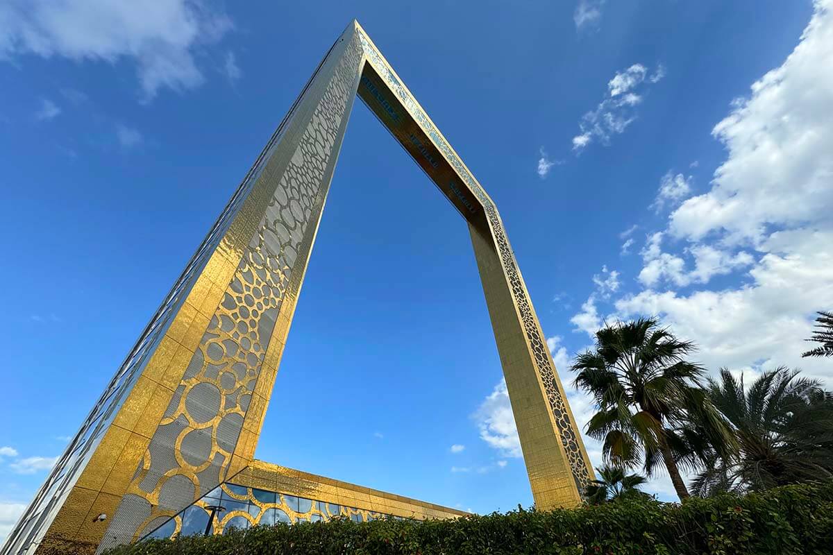 Dubai Frame - one of the most popular tourist attractions in Dubai