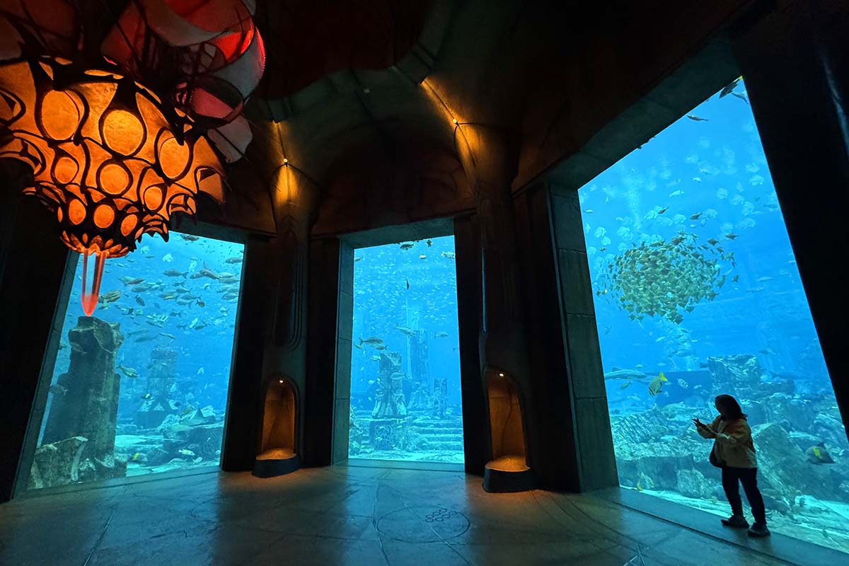Lost Chambers Aquarium in Dubai