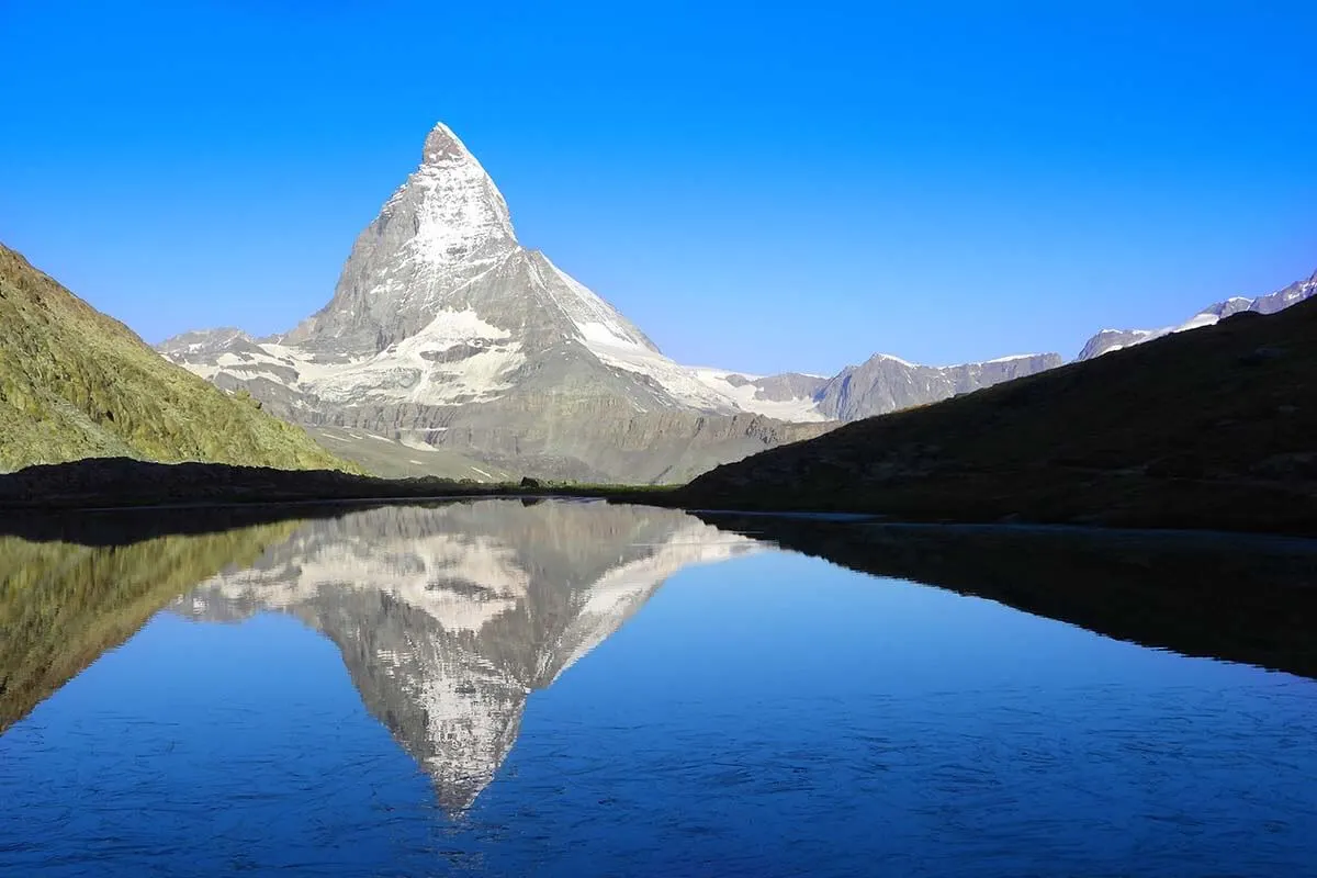 Matterhorn Mountain in Zermatt - Swiss itinerary