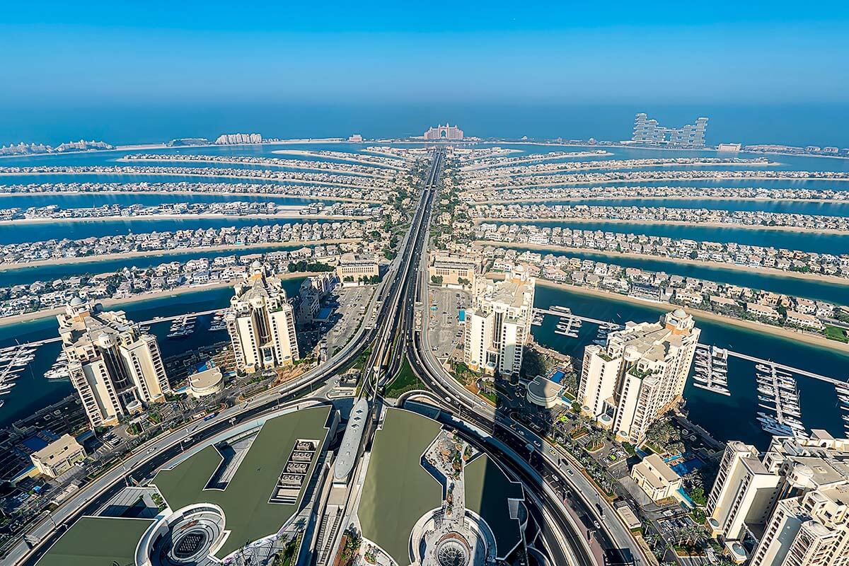 Palm Jumeirah - top places to see in Dubai