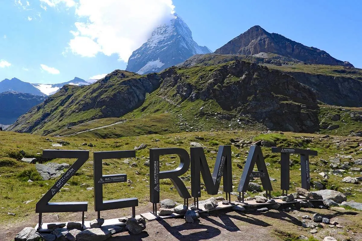 Zermatt and Matterhorn - trip to Switzerland