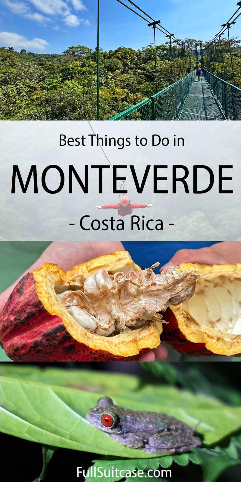 Best places to visit and things to do in Monteverde Costa Rica