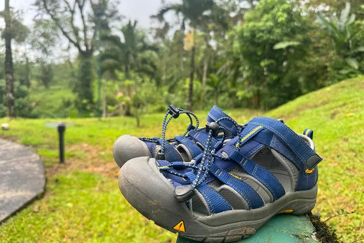 Keen sandals - best shoes for Costa Rica
