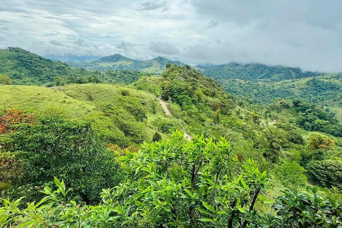 Monteverde mountain scenery, Costa Rica