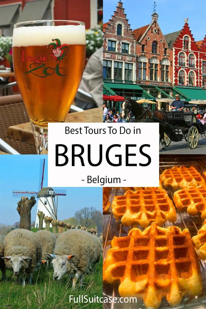 Best guided tours in Bruges for tourists