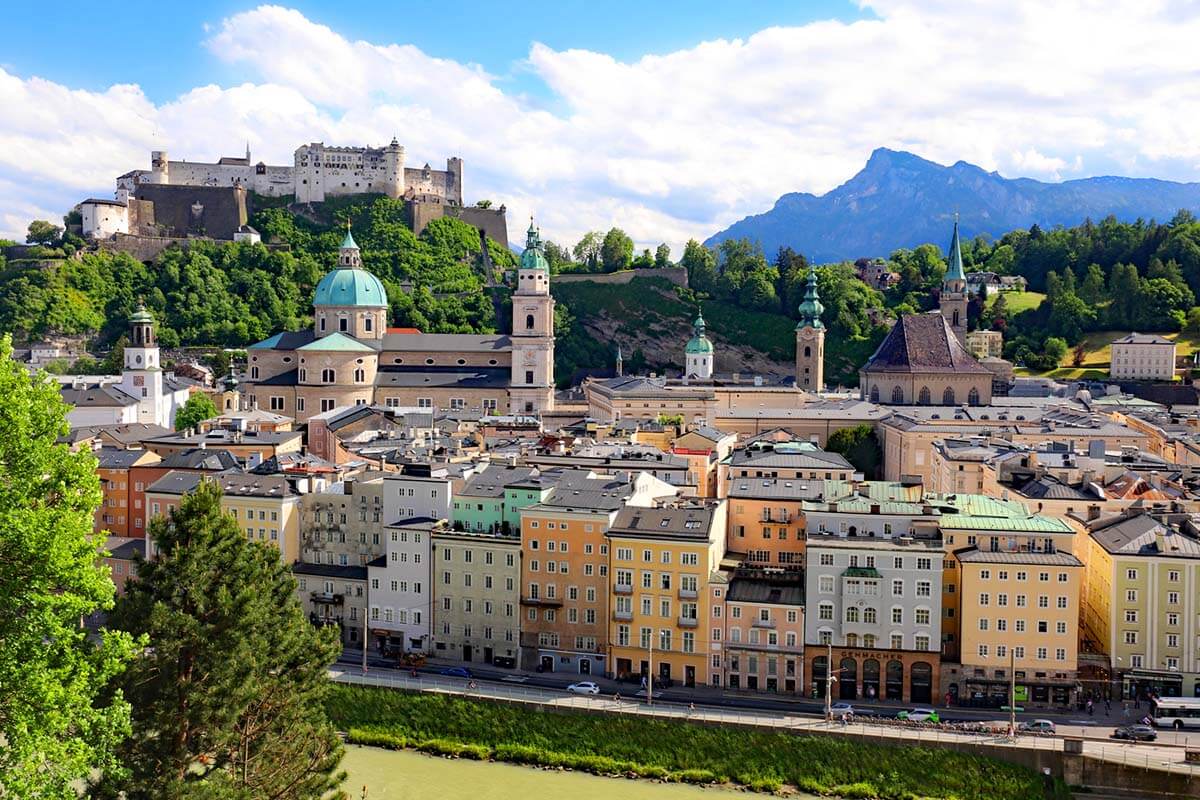 Fairytale cities in Europe - Salzburg