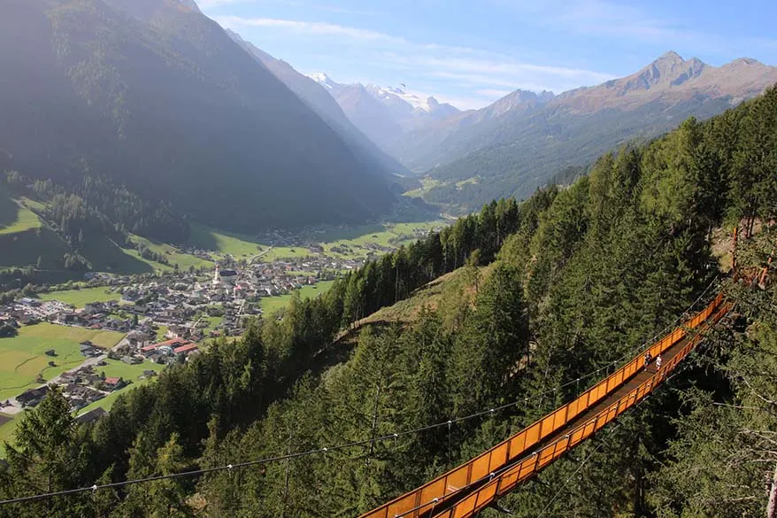 Stubai Valley Suspension Bridge